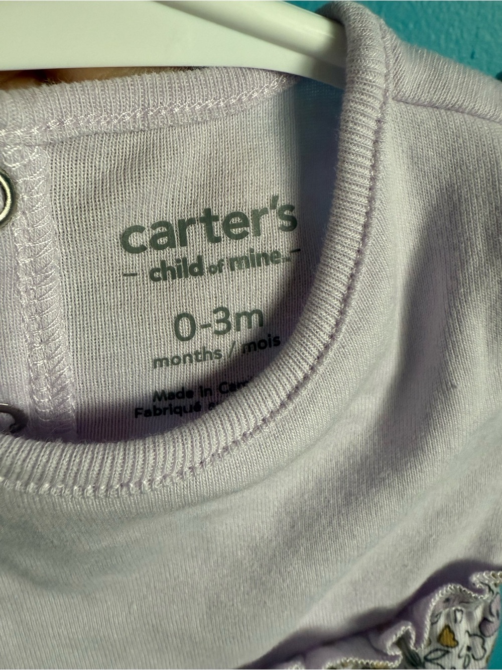 Carter's Baby Floral Matching Set - Picture 4 of 6
